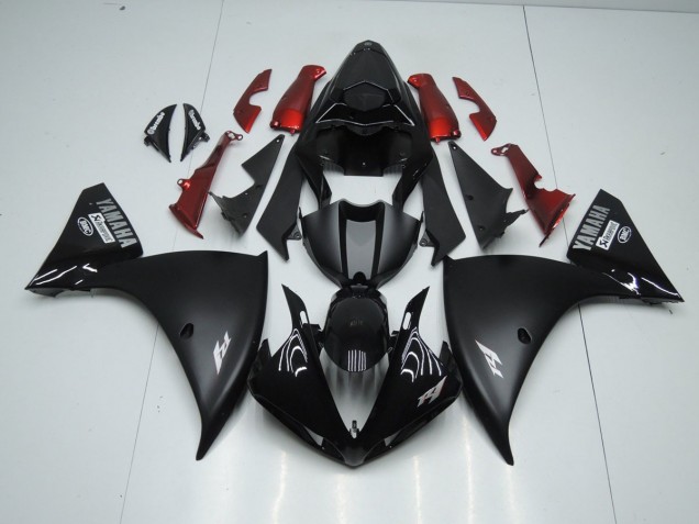 Inexpensive 2012-2014 Matte Black Yamaha YZF R1 Motorbike Fairing